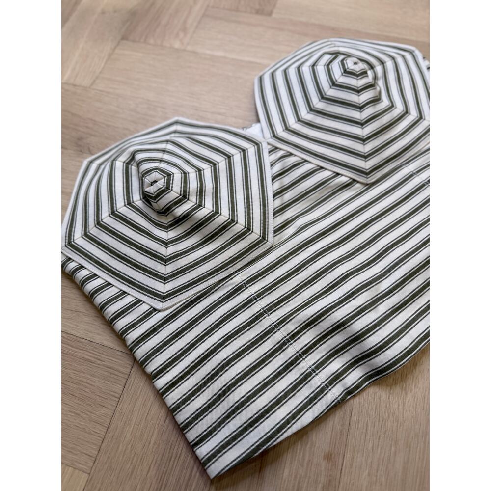 Mara Hoffman Suki Striped Bustier Top - Womens	2 - Picture 4 of 8